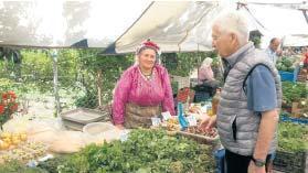 Gündoğan pazarında domates 2 lira