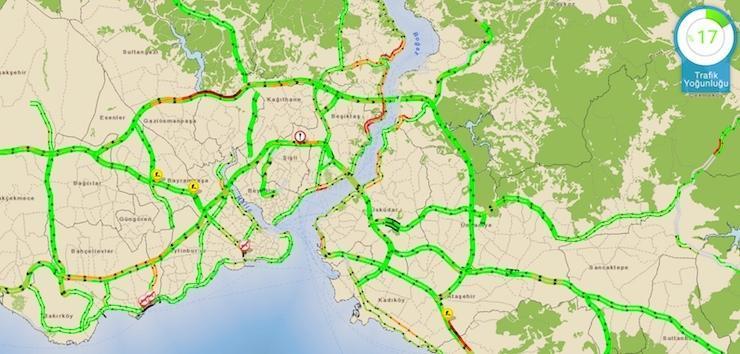 İstanbulda trafik durumu nasıl