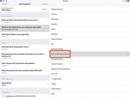 iOS 11 ile iPadlere sürükle ve bırak özelliği gelebilir