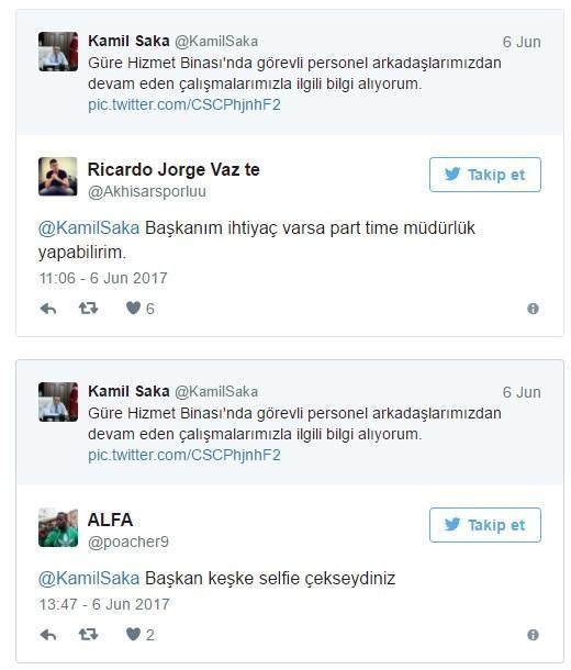 Edremit Belediye Başkanından sosyal medyada güldüren diyalog