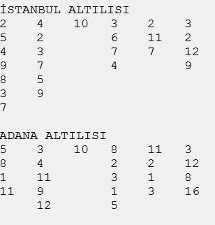10 numara gelsin
