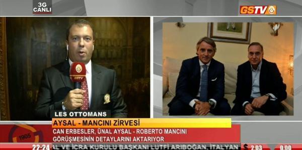 Aysal-Mancini zirvesinden ilk fotoğraf