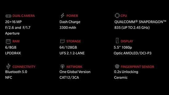 OnePlus 5 resmi olarak duyuruldu Peki One Plusin fiyatı ne kadar