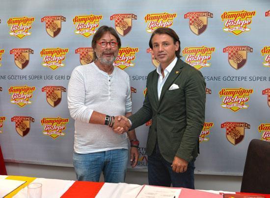 Göztepe, teknik direktör Tamer Tuna ile 3 yıllık sözleşme imzaladı