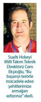 Sualtı hokeyinde dünya ikinciliği