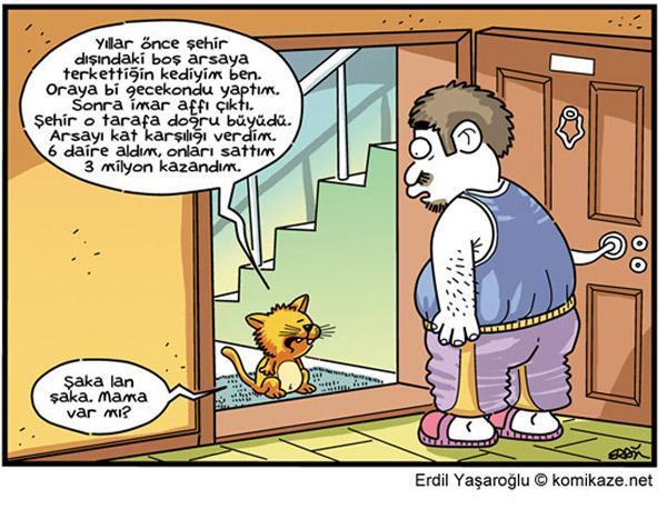 En komik Erdil Yaşaroğlu karikatürleri