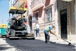 Yıpranmış cadde ve sokaklar onarılıyor