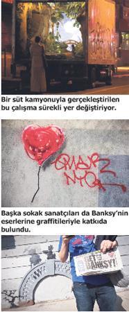 Banksy’nin izinde...