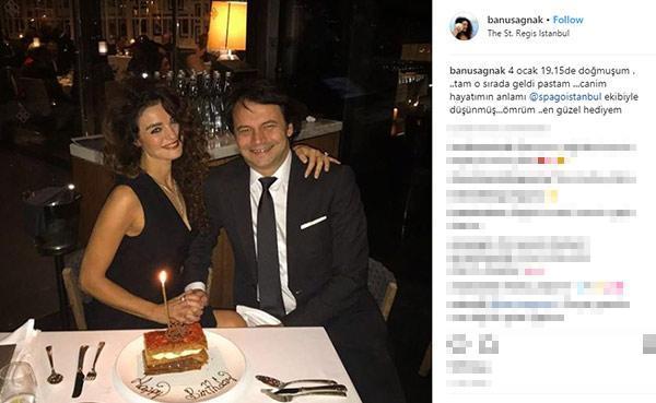 Pastası tam o sırada geldi