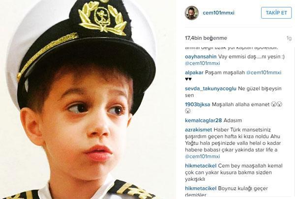 Cem Yılmaz oğlu Kemal Yılmaza o mesleği seçti