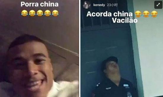 Chelseali futbolcu Kenedy, Çin ve Çinlilere küfür edince kamptan atıldı