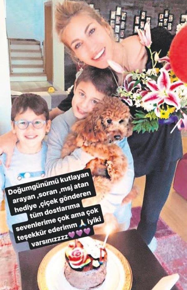 Çağla Şıkelin doğum günü mutluluğu