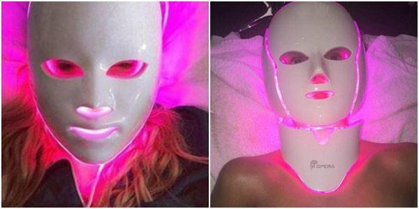 Paul Pogba, LED maskeyle cildini yeniledi