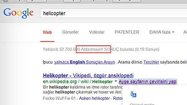 Google Translatedeki Ayşe kim