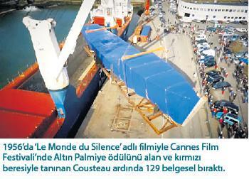 Kaptan Cousteau’nun Calipso’su Türkiye’de