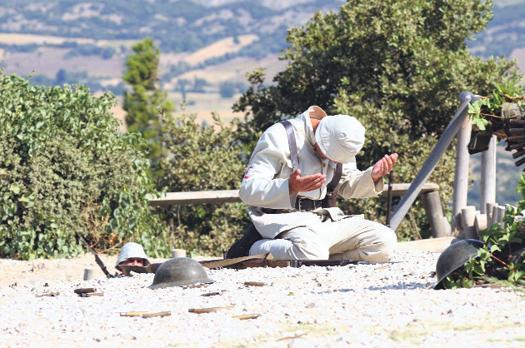 Anafartalar Zaferi temsili savaşla kutlandı