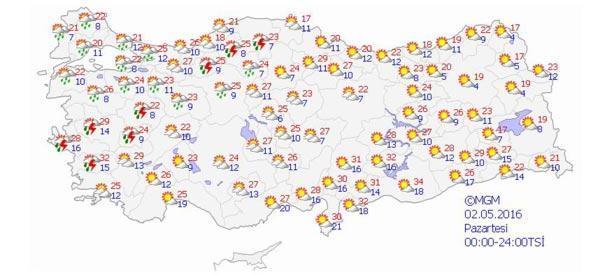 Meteorolojiden uyarı: Pazartesi başlıyor