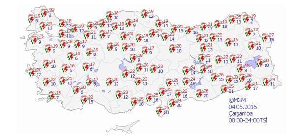 Meteorolojiden uyarı: Pazartesi başlıyor