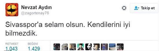 Trabzonspor yöneticisinden Sivasspor için olay tweet