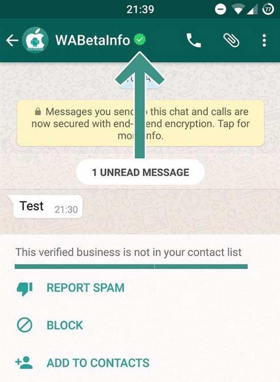 WhatsApp onaylı profil özelliğini test etmeye başladı