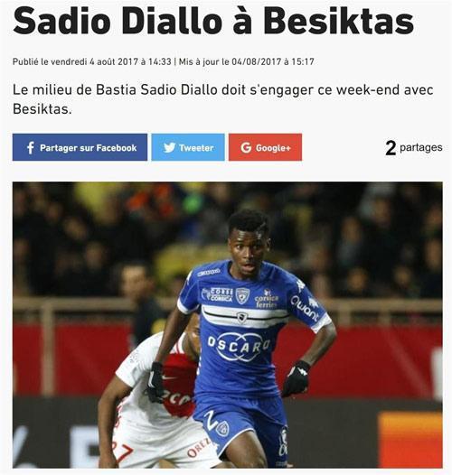 Beşiktaş için Sadio Diallo iddiası