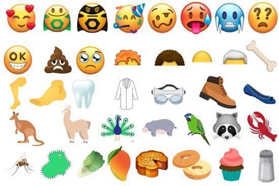 2018de telefonlarınıza 67 farklı yeni emoji gelecek