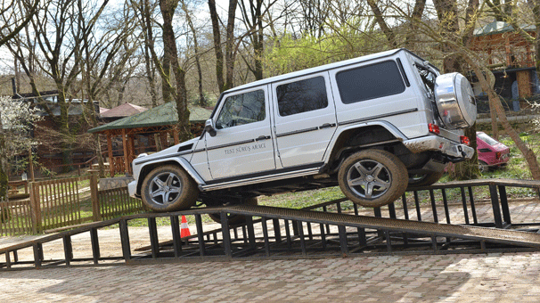 Mercedes-Benz G-Serisi off-road test sürüşü gerçekleştirildi