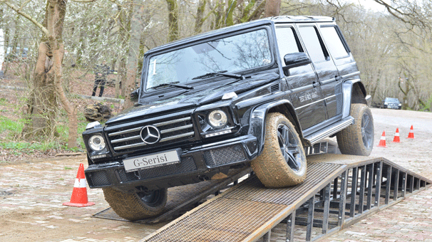 Mercedes-Benz G-Serisi off-road test sürüşü gerçekleştirildi