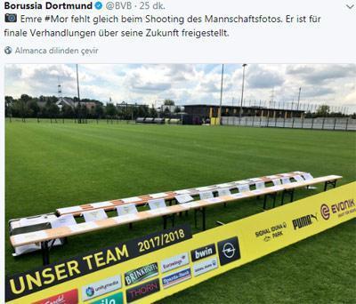 Dortmundun Emre Mor kararı