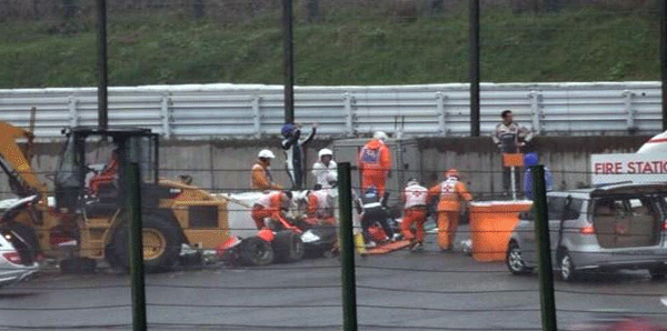 Formula 1de feci kaza 