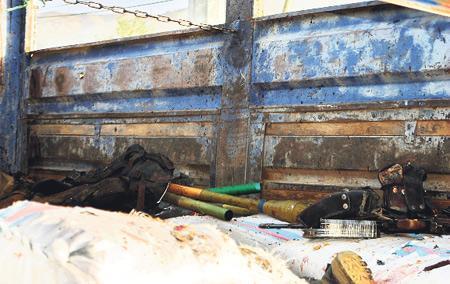 ‘Savaş kamyoneti’ PKK’lılara mezar oldu