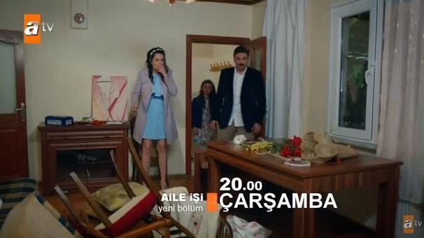 Aile İşi 12. son bölümünde ekrana damga vuran sahne - izle