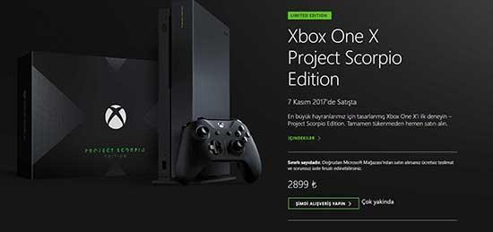 Xbox One Xin Türkiye satış fiyatı açıklandı