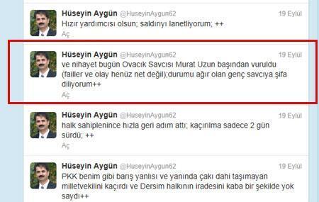 CHPli Aygünden tartışılan tweet