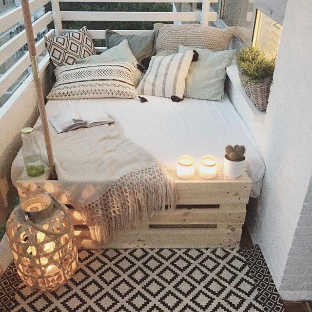 Konforlu balkon dekorasyonu önerileri
