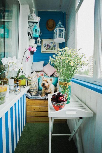 Konforlu balkon dekorasyonu önerileri