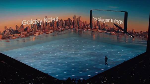 Samsung Galaxy Note 8 tanıtıldı İşte yeni amiral gemisi...