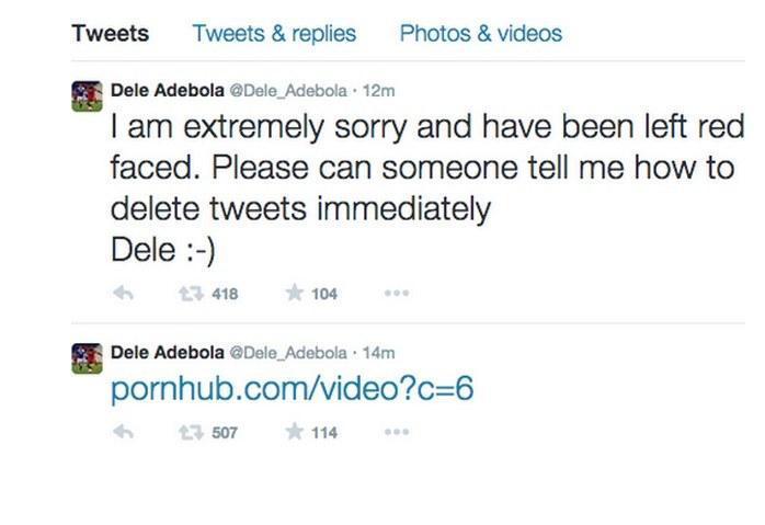 İngiltere Dele Adebolanın yaptığı sakarlığı konuşuyor
