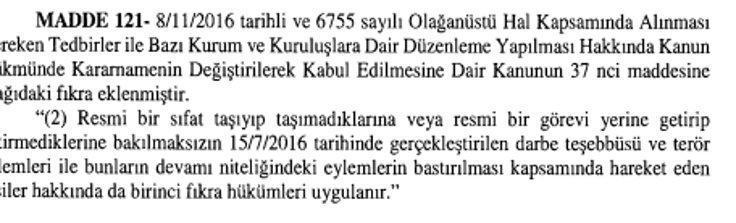Son dakika: AK Partiden flaş KHK açıklaması