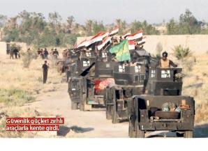 Irak ordusu üç koldan Felluce kentine girdi