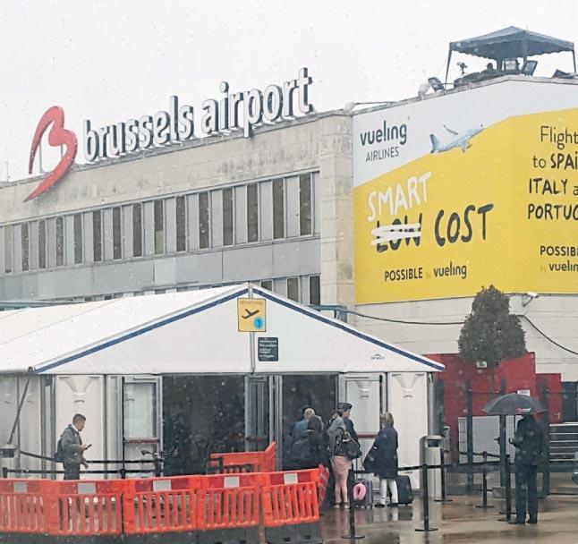 Havalimanı saldırısının  ardından Brüksel