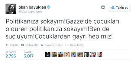 Bayülgenden Gazze tepkisi: Politikanıza sokayım