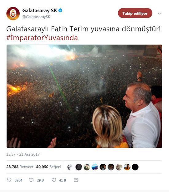 Galatasarayda 4. Fatih Terim dönemi Resmen açıklandı...