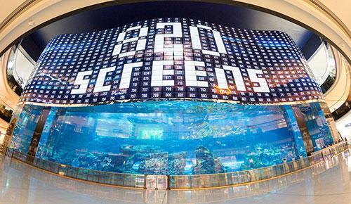 LG, Dubaide dünyanın en büyük OLED ekranını tanıttı