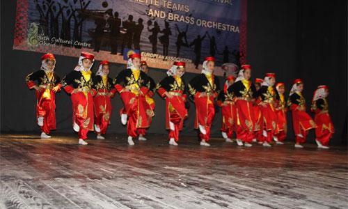 Ohrideki Halk Oyunları Festivaline Ataköy Medeni Berk İlkokulu damga vurdu