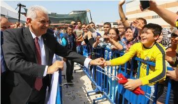 Başbakan yoruldu ama  İzmir’den mutlu ayrıldı