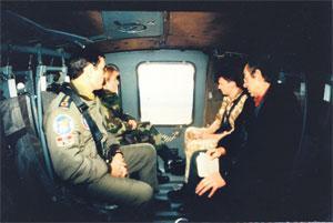 Askeri helikopterde yaşadıklarım