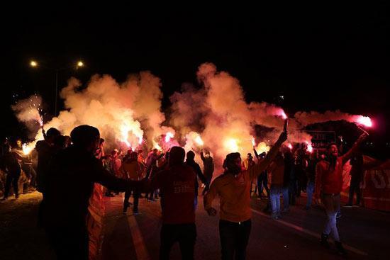 Galatasaray kafilesi Malatyada