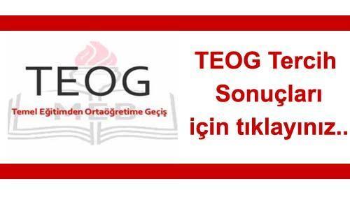 MEB TEOG Tercih - Yerleştirme Sonuçları - 2014-2015