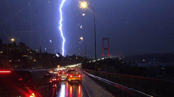 Son dakika: İstanbulda sağanak yağmur bastırdı